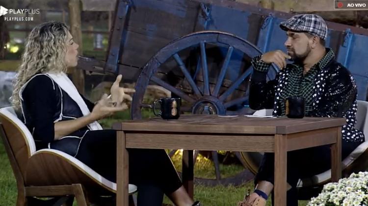 Catia em atividade surpresa - Reprodução/PlayPlus - Reprodução/PlayPlus