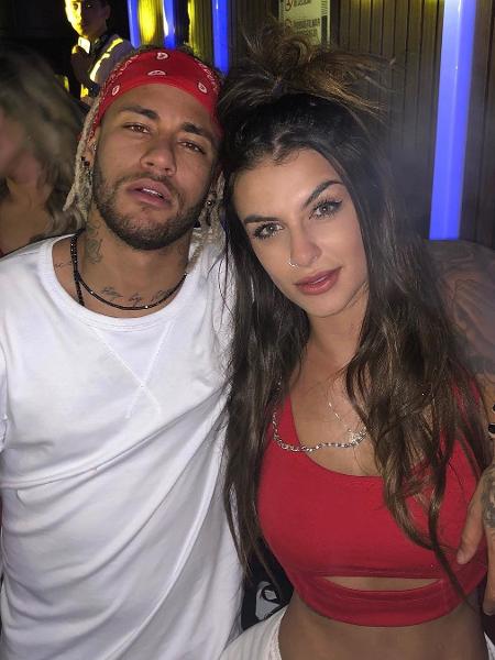 DJ Bárbara Labres publica foto com Neymar - Reprodução/Instagram/barbara.labres