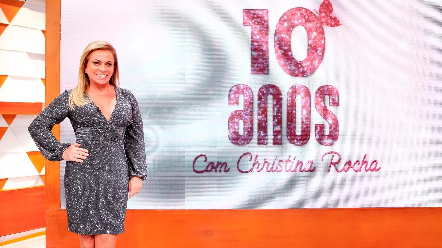 Christina Rocha comemora dez anos no comando do "Casos de Família" - Gabriel Cardoso/SBT