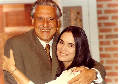 Atílio (Antonio Fagundes) e Helena (Regina Duarte) são o casal principal de Por Amor