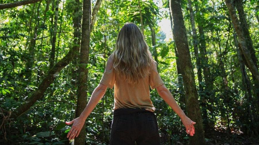 Gisele Bündchen na Amazônia - Reprodução/Instagram