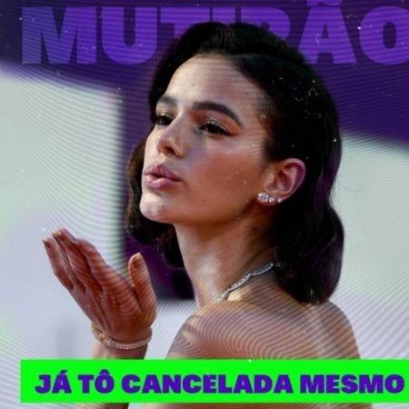BBB 20: Bruna Marquezine no "mutirão tô cancelada mesmo" - Reprodução/Globoplay