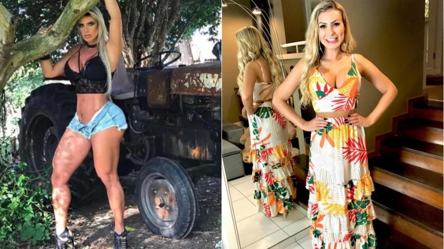 Denise Rocha diz que não guarda mágoas de Andressa Urach após tretas na "Fazenda" - Reprodução/Instagram
