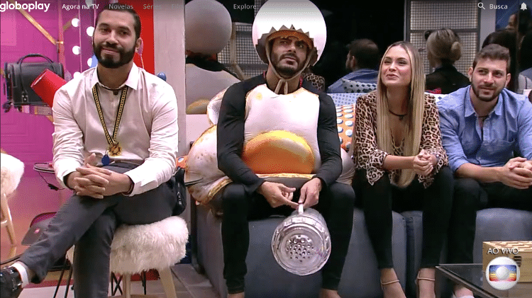 BBB 21: Formação de paredão 21.03 - Reprodução/Globoplay - Reprodução/Globoplay