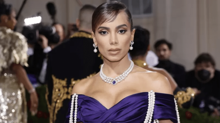 A cantora Anitta no MET Gala 2022 - EPA - EPA