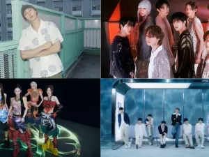 RM, SKZ, aespa, ZB1, Enha: confira os lançamentos no K-pop