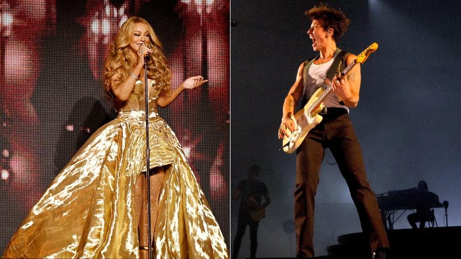 Mariah Carey e Shawn Mendes se apresentam no mesmo dia no Rock in Rio 2024