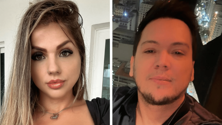 Karen Martins e Belinho trocaram acusações nas redes sociais Karen Martins e Belinho trocaram acusações nas redes sociais
