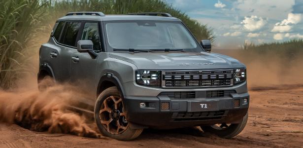 Jetour T1 é SUV com estilo off-road capaz de rodar 1.200 km com um tanque