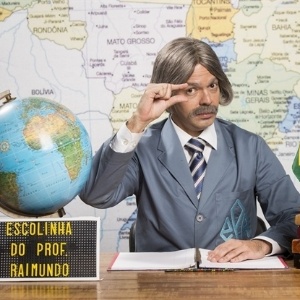 Bruno Mazzeo como professor Raimundo - João Miguel Júnior/TV Globo - João Miguel Júnior/TV Globo