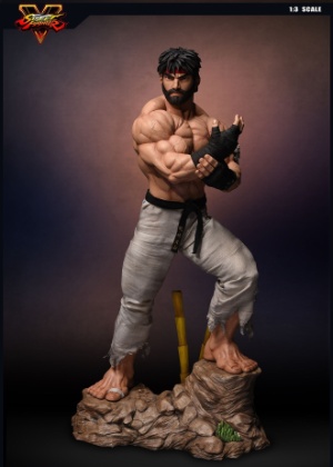 Visual alternativo de Ryu inspirou a criação da estátua; modelo é limitado em 350 unidades - Divulgação