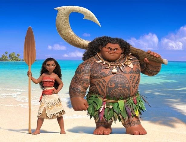 Cena do filme "Moana", a nova animação da Disney - Divulgação