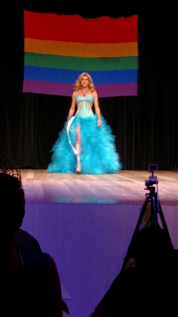 12.jul.2016 - 27ª edição do Miss Gay São Paulo Gay, que aconteceu na noite desta terça-feira - Felipe Abílio /UOL