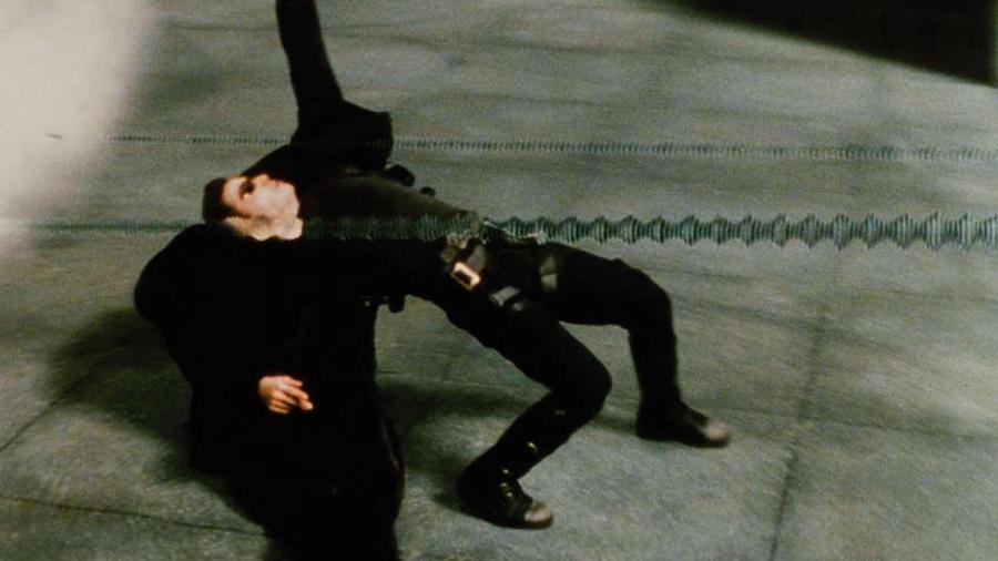 Cena de "Matrix" (1999), que está entre os melhores filmes de ação da Netflix - Reprodução