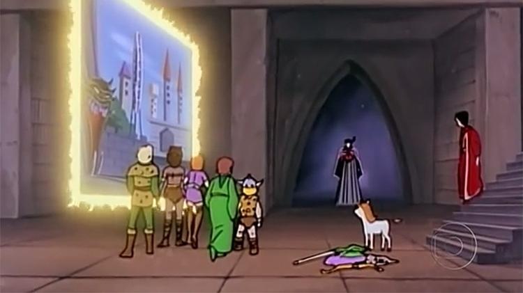 Episódio O Dia do Mestre dos Magos de Caverna do Dragão - Reprodução - Reprodução