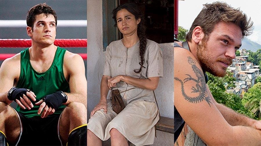 Marco Pigossi, Nanda Costa e Emílio Dantas - Divulgação
