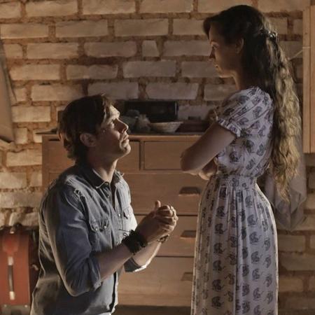 Gael (Sérgio Guizé) vai tentar reconquistar Clara (Bianca Bin) na segunda fase da trama - Reprodução/Gshow - Reprodução/Gshow