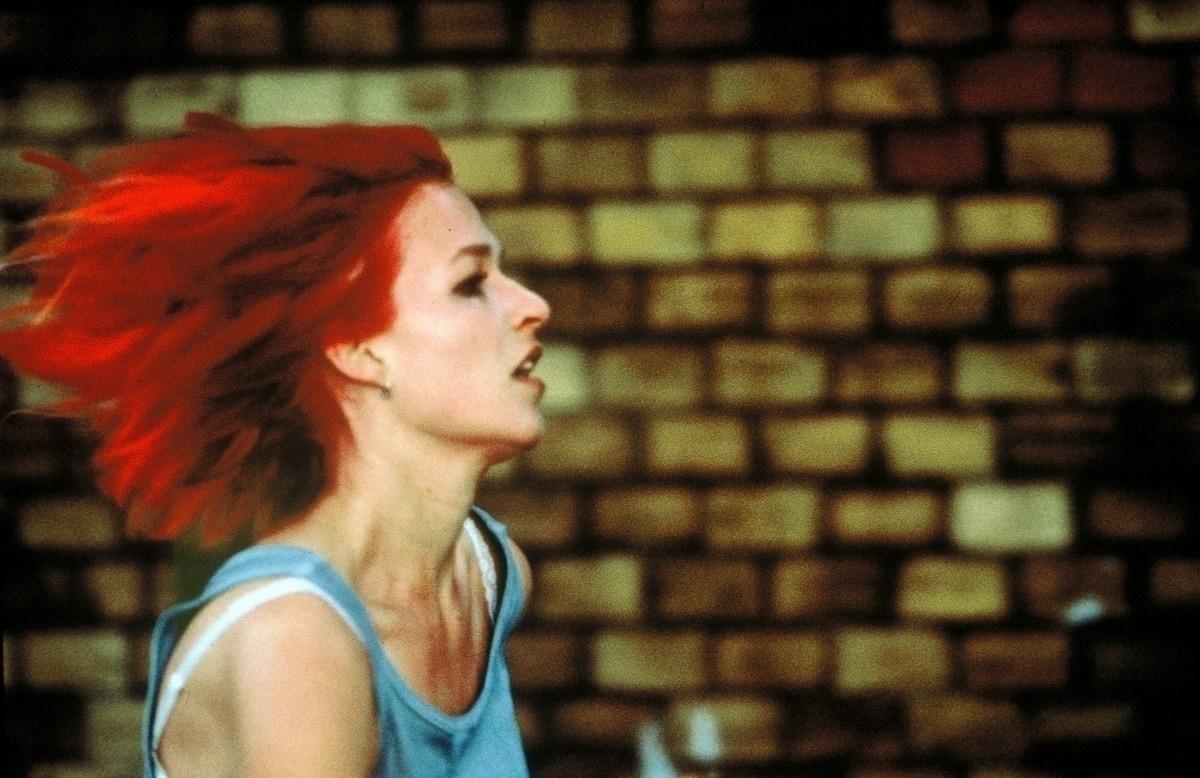 Franka Potente em cena de "Corra Lola, Corra" (1998) - Divulgação