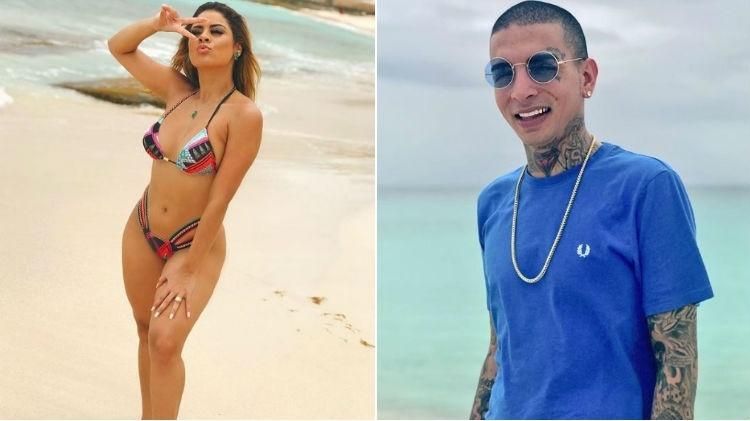 Recém-casados, Lexa e Guimê curtiram lua de mel de seis dias pelo mar do Caribe - Reprodução/Instagram - Reprodução/Instagram