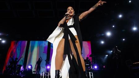 Demi Lovato se apresenta no Rock in Rio Lisboa 2018 - Divulgação