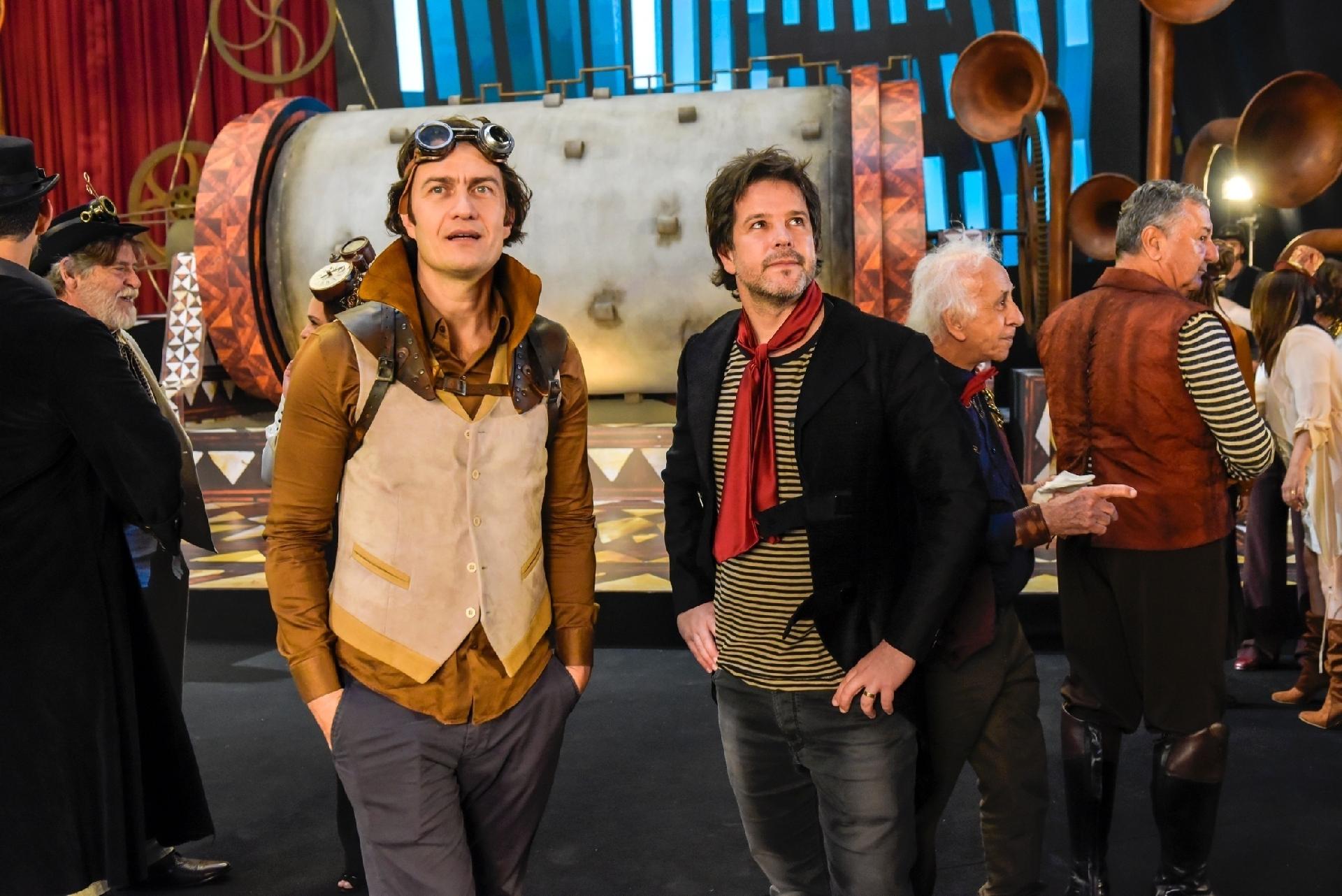 Com previsão de estreia para o dia 25 de novembro, a Mensagem de Final de Ano da TV Globo também contou com a participação de atores que estão afastados um tempo das produções da casa como Gabriel Braga Nunes e Murilo Benício. - Divulgação/Globo/Cesar Alves