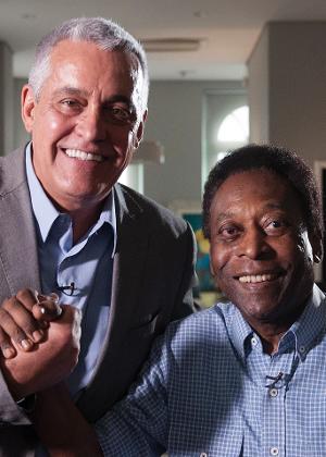 Mauro Naves e Pelé - Divulgação - Divulgação