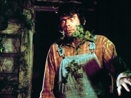 Stephen King em cena do filme "Creepshow: Arrepio do Medo" - Reprodução
