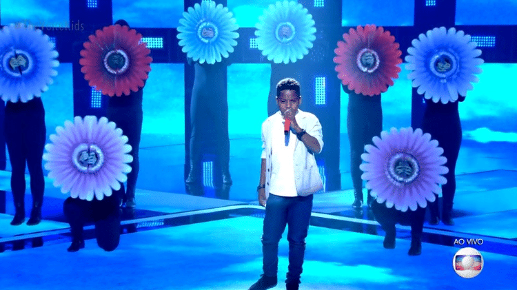Jeremias Reis se apresenta na final do "The Voice Brasil Kids", 2019 - Divulgação - Divulgação