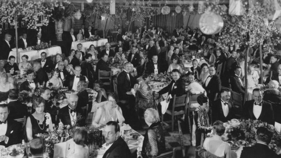 Primeira cerimônia de entrega do Oscar, em 16 de maio de 1929 - Divulgação