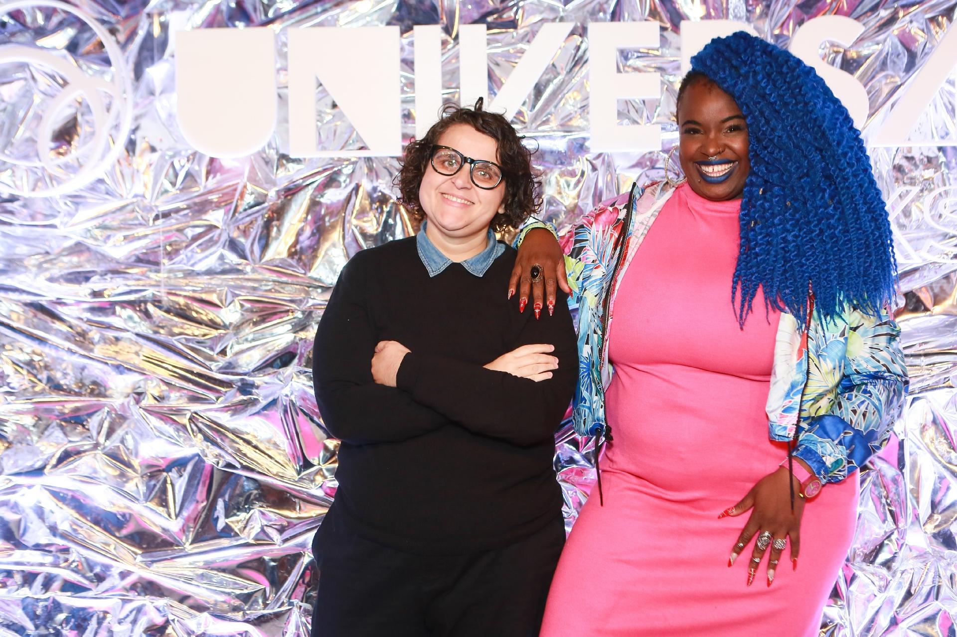 Preta Rara e Cris Naumocvs em Universa Talks - Iwi Onodera/UOL