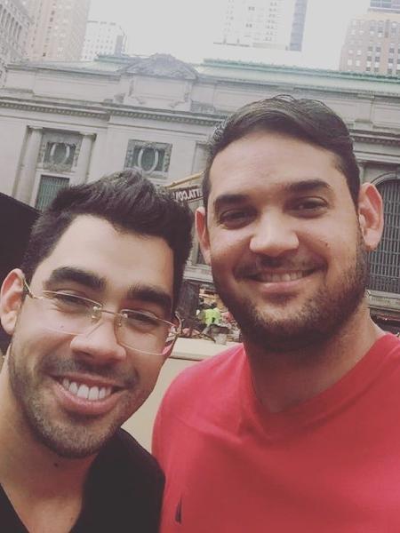 Gabriel Diniz e o amigo Wellington - Reprodução/Instagram