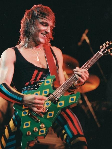 Matthias Jabs no Rock in Rio em 1985 - Divulgação/Rock in Rio - Divulgação/Rock in Rio