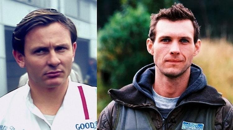 Bruce Mclaren e Benjamin Rigby - Reprodução/Montagem - Reprodução/Montagem