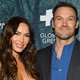10.12.2019 - Megan Fox com o marido, Brian Austin Green, em evento em Los Angeles - Getty Images