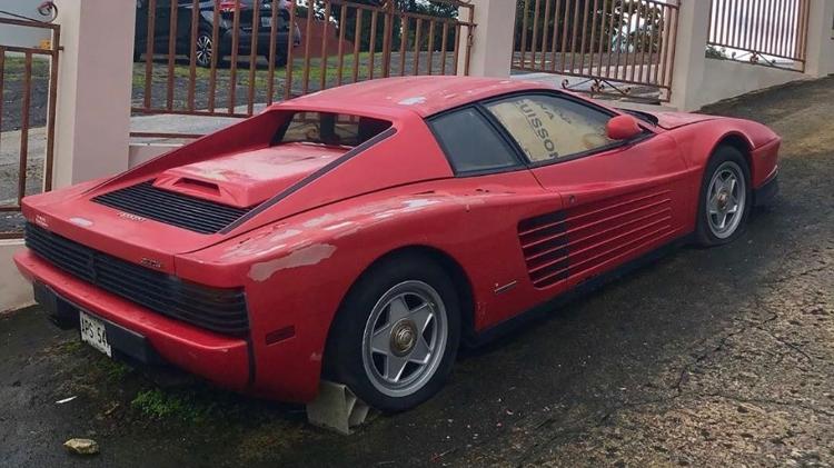 Ferrari Testarossa 1987 Porto Rico Ratarossa Scott Chivers Caçador de Ferraris - Reprodução - Reprodução