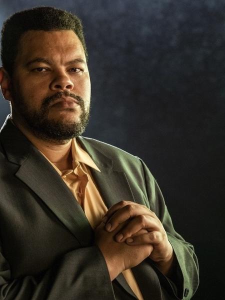 Babu Santana como Muhammad Ali para a série "Falas Negras" - Divulgação/Victor Pollak/Globo