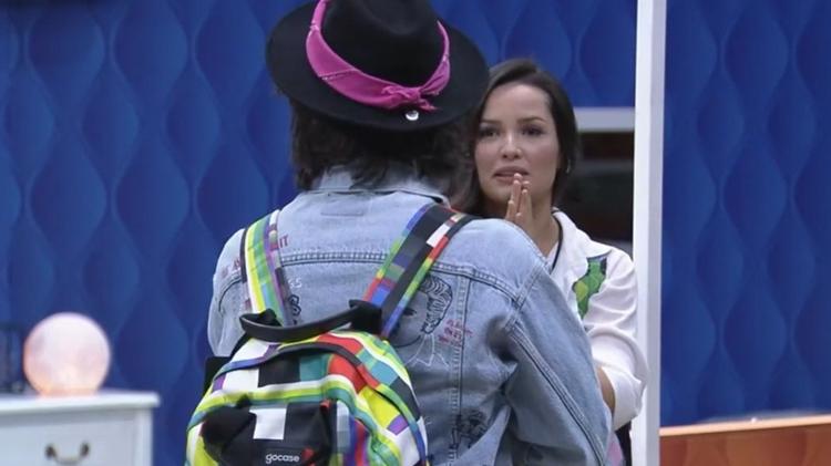 Juliette e Fiuk se encontram no reality show da Globo - Reprodução/GloboPlay - Reprodução/GloboPlay