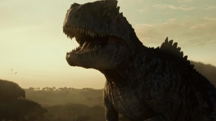 Cena do prólogo de "Jurassic World: Dominion", filme que será lançado em 2022 - Reprodução/Universal Pictures