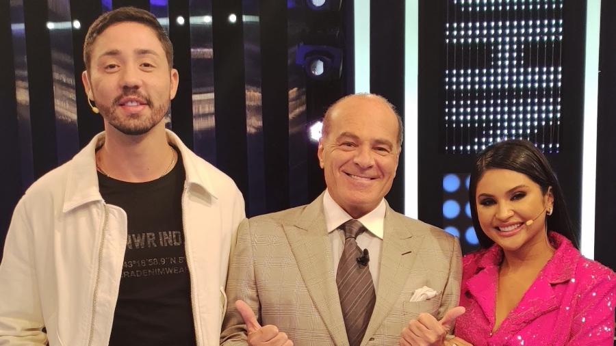 Rico Melquiades participa de "Mega Senha" com Mileide Mihaile - Divulgação/RedeTV!