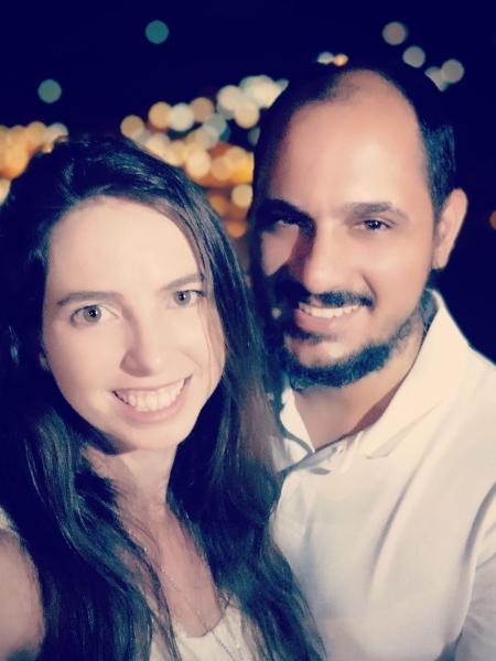 Carolina e Daniel estão juntos há 10 anos e já deram um tempo no relacionamento duas vezes - Acervo pessoal 