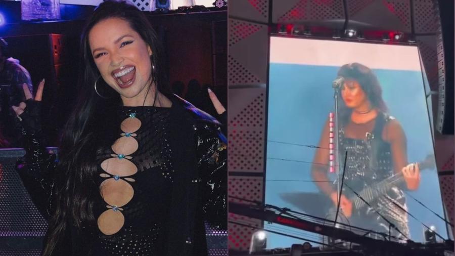 Juliette aproveita show de Demi Lovato na fila do gargarejo  - Reprodução/Instagram
