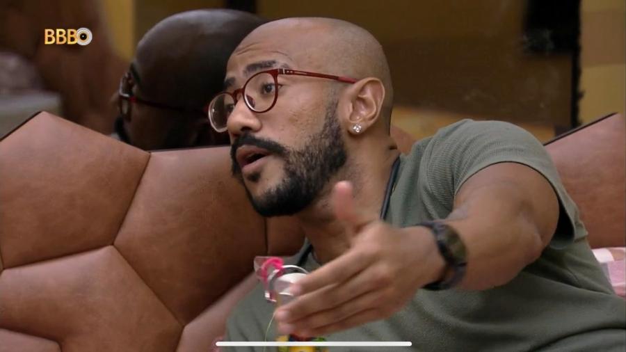 BBB 23: Ricarod diz que Gustavo precisa estar "sob estresse" - Reprodução/Globoplay