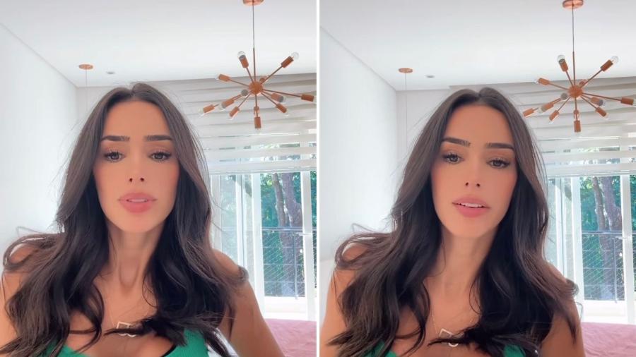 Bruna Biancardi diz que não quer falar da vida pessoal nas redes sociais