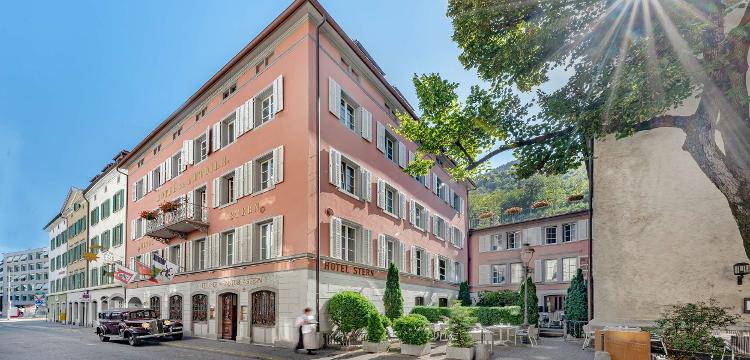 Hotel Stern, em Chur, a cidade mais antiga da Suíça