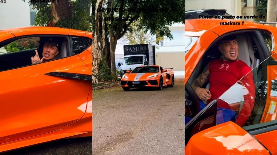 MC Daniel mostra novo carro de luxo - Reprodução/mcdaniell