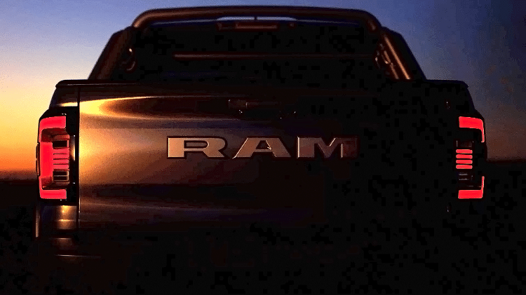 Atrás, a inspiração é na Ram Rampage Atrás, a inspiração é na Ram Rampage