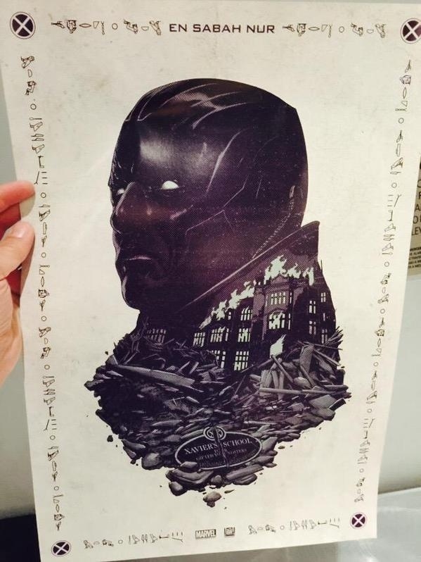 Nas ruas da Comic-Con, em San Diego (Califórnia), os fãs têm se deparado com o cartaz do novo "X-Men", "Apocalipse" - Reprodução/Instagram