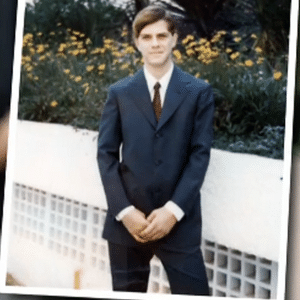 Foto de Pedro Bial na adolescência, nos Estados Unidos - Reprodução/TV Globo - Reprodução/TV Globo