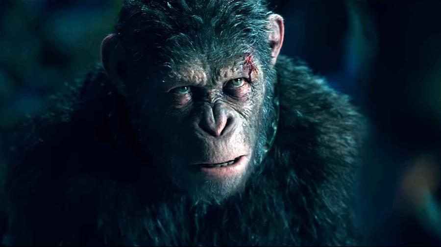 Cena do trailer de "Planeta dos Macacos: A Guerra" - Reprodução