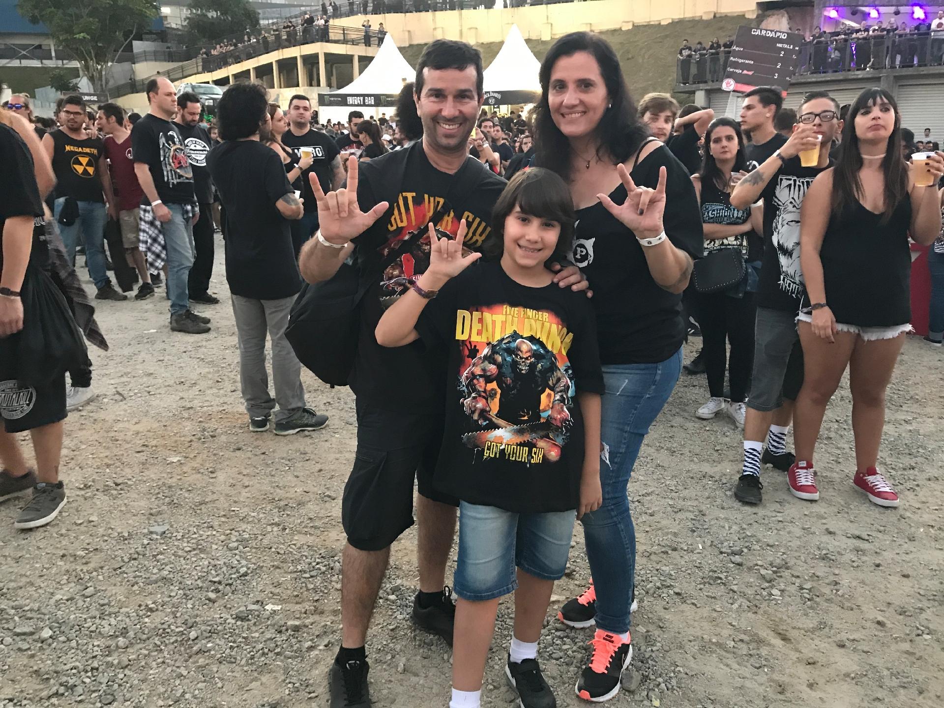 Metaleiros no festival Maximus, em São Paulo - Felipe Branco Cruz/UOL